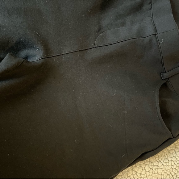 Quince Black Ponte Stretch Pants - Size L - Picture 7 of 7